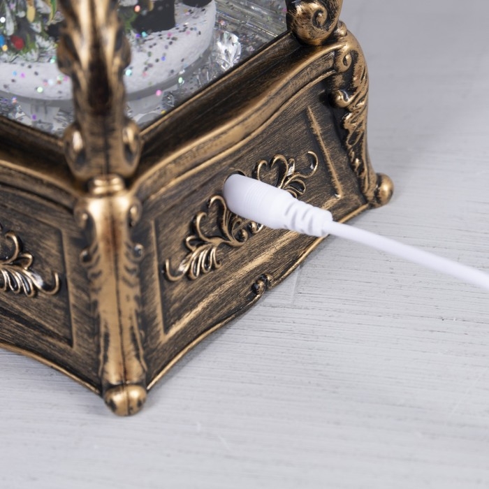 Светодиодная фигура «Телефон с Дедом Морозом» 13 × 26 × 11 см, пластик, батарейки ААх3 (не в комплекте), USB, свечение тёплое белое Светодиодная фигура «Телефон с Дедом Морозом» 13 × 26 × 11 см, пластик, батарейки ААх3 (не в комплекте), USB, свечение тёплое белое