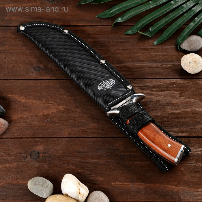 Нож охотничий  Нож охотничий "Сармат" сталь - 50х14, рукоять - дерево, 31 см