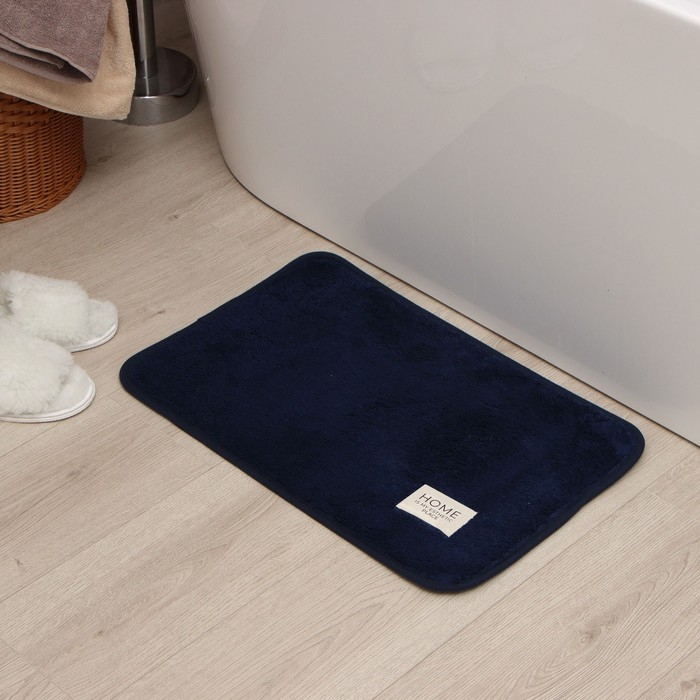 Коврик Этель Стиль цвет синий, 40х60 см Коврик Этель Стиль цвет синий, 40х60 см