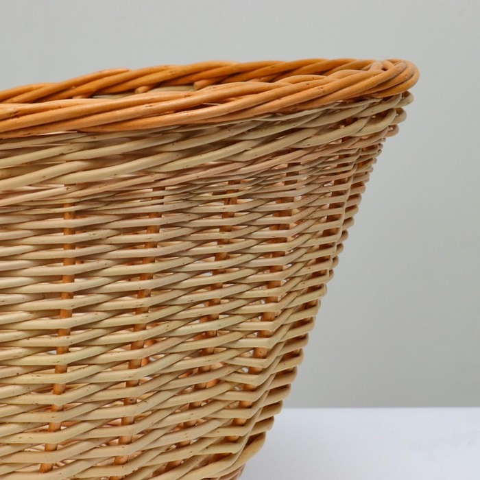 Корзина «Грибная», 12 л, дно 19×29 см, верх 30×49 см, H=20/23/34, ива Корзина «Грибная», 12 л, дно 19×29 см, верх 30×49 см, H=20/23/34, ива