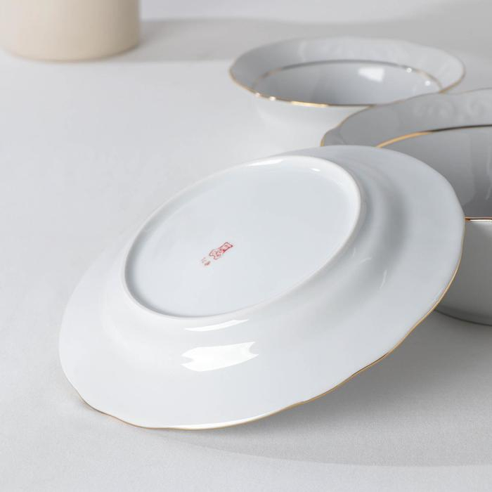 Сервиз столовый фарфоровый «Бельё», 48 предметов Сервиз столовый фарфоровый «Бельё», 48 предметов