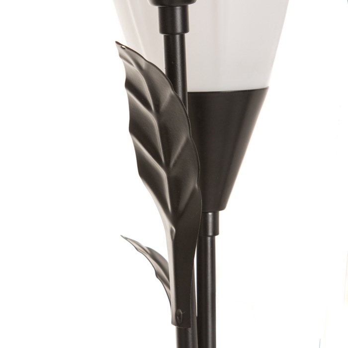 Торшер  Торшер "Букет" 8хE27 40Вт черный 35х28х168 см