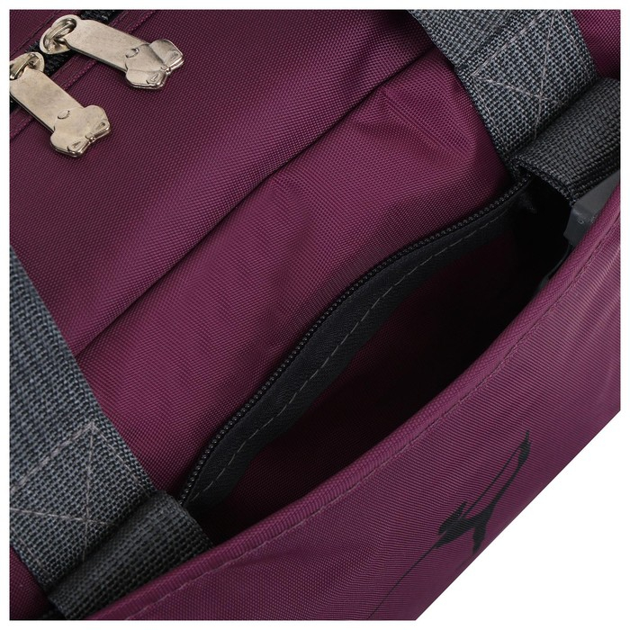 Сумка для йоги и гимнастики Sangh, 37х20х20 см, цвет фиолетовый Сумка для йоги и гимнастики Sangh, 37х20х20 см, цвет фиолетовый