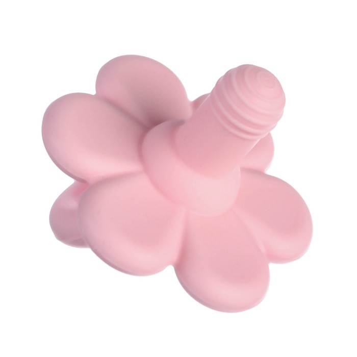 Соска - пустышка цельносиликоновая классическая «Цветочек», от 0 мес., цвет розовый Соска - пустышка цельносиликоновая классическая «Цветочек», от 0 мес., цвет розовый