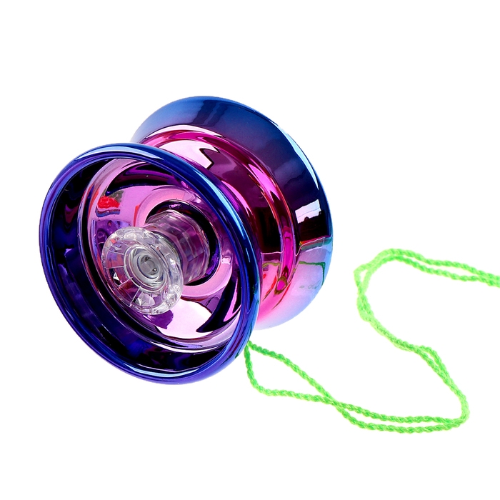 Йо-йо «Блеск» металическая, цвета МИКС