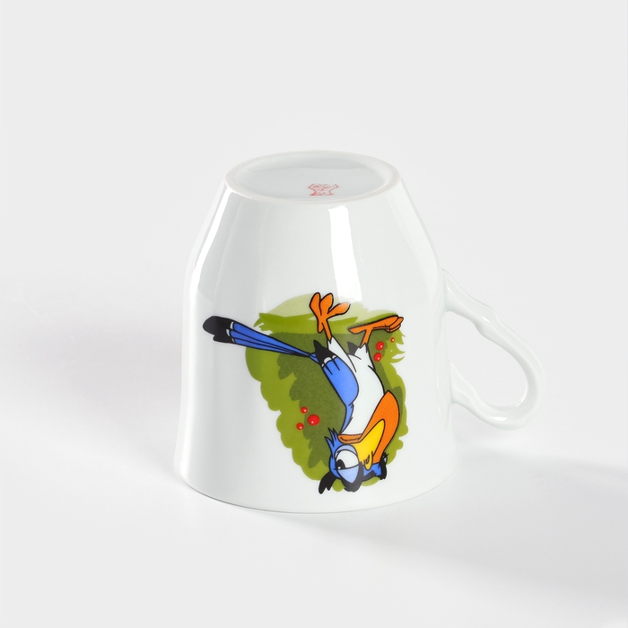 Кружка фарфоровая «Лесовичок», 250 мл, рисунок микс Кружка фарфоровая «Лесовичок», 250 мл, рисунок микс