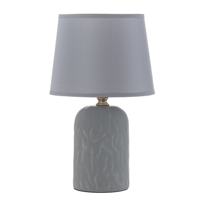 Настольная лампа Настольная лампа "Фенди" Е14 40Вт серый 17,8х17,8х30 см RISALUX