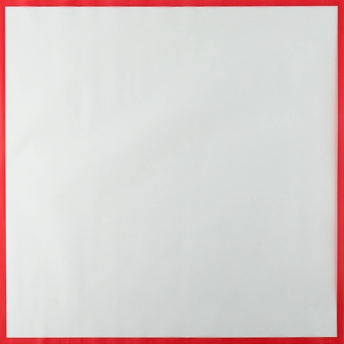 Плёнка для цветов матовая упаковочная «Кайма» красная 0,5х9 м Плёнка для цветов матовая упаковочная «Кайма» красная 0,5х9 м