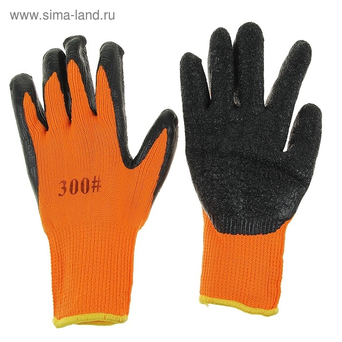 Перчатки садовые, нейлоновые, с латексным обливом, утеплённые, размер 10, МИКС, Greengo Перчатки садовые, нейлоновые, с латексным обливом, утеплённые, размер 10, МИКС, Greengo