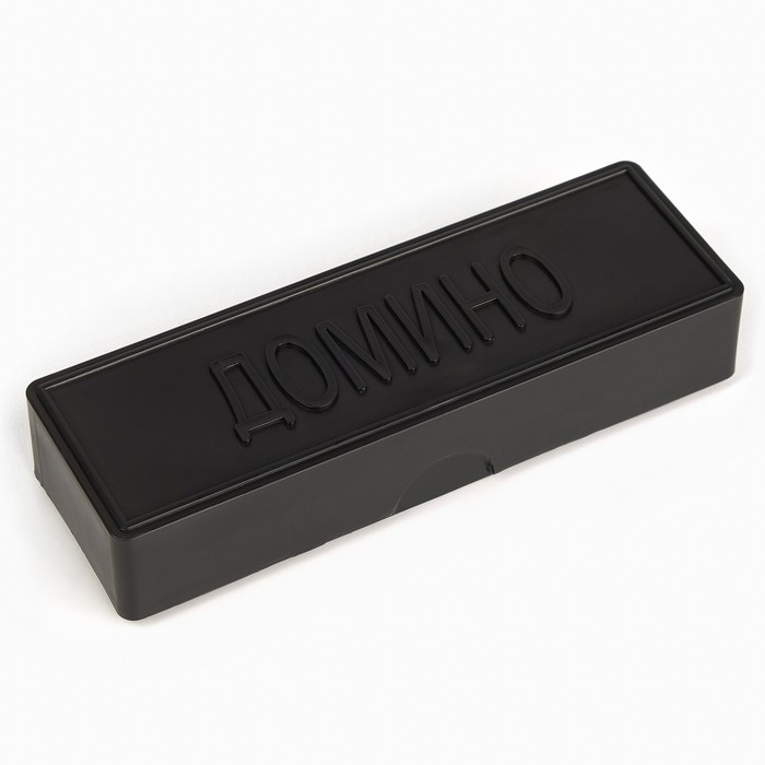 Настольная игра, домино,  Настольная игра, домино, "Классическое", 28 шт, костяшка 4 х 2 х 0.5 см