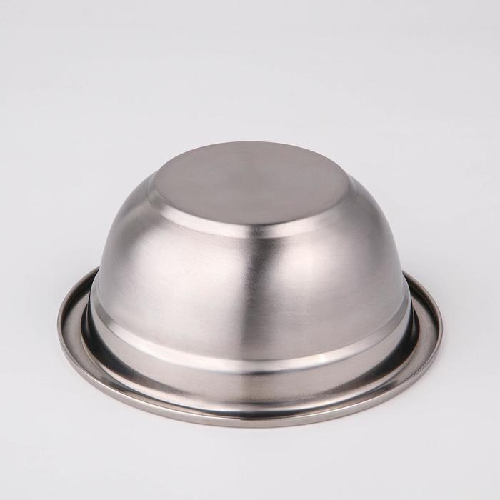 Мискa из нержавеющей стали, 500 мл, 14×6 см, 201 мaркa стaли, толщинa 0,8 мм, внутренний диaметр 12 см Мискa из нержавеющей стали, 500 мл, 14×6 см, 201 мaркa стaли, толщинa 0,8 мм, внутренний диaметр 12 см