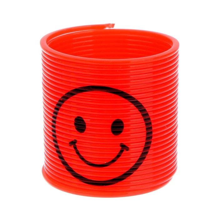 Пружинка - радуга «Смайлики», в шоубоксе, МИКС Пружинка - радуга «Смайлики», в шоубоксе, МИКС