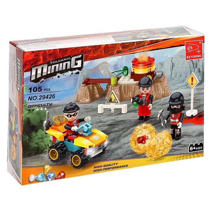 Конструктор «Кладоискатели. Золотая лихорадка», 105 деталей Конструктор «Кладоискатели. Золотая лихорадка», 105 деталей