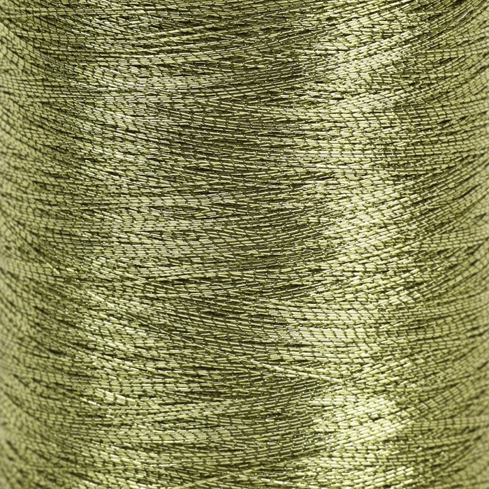 Набор металлизированных ниток, 91 ± 1 м, 6 шт, цвет светло-золотой Набор металлизированных ниток, 91 ± 1 м, 6 шт, цвет светло-золотой