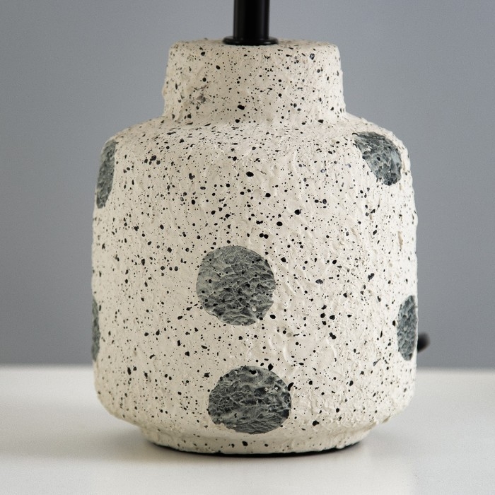 Настольная лампа Настольная лампа "Аурика" Е14 40Вт серый 20х20х33 см RISALUX