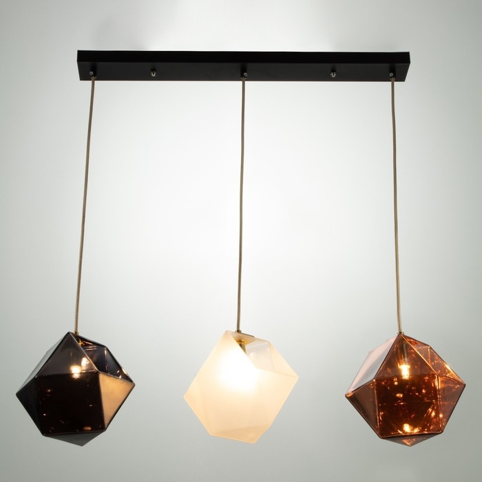 Светильник BayerLux Светильник BayerLux "Кристи" 3хG9 черный 78х20х20-100 см