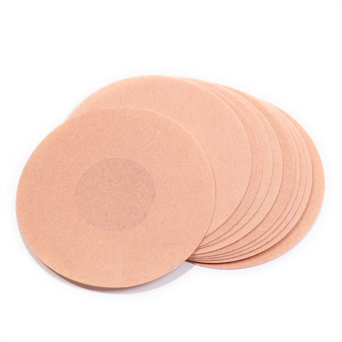 Накладки для груди, нетканые одноразовые, 7 см, 5 пар в упаковке Накладки для груди, нетканые одноразовые, 7 см, 5 пар в упаковке