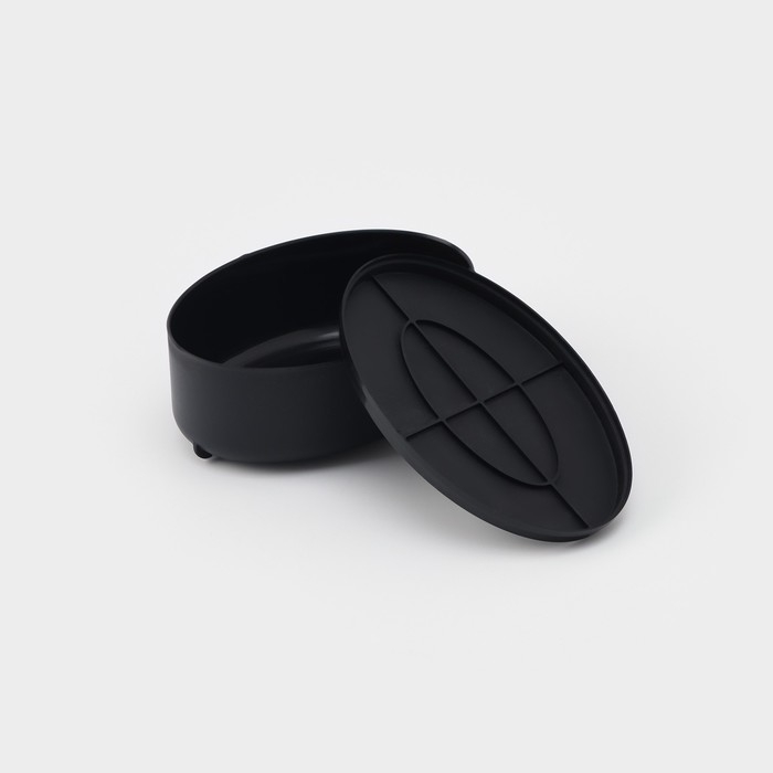 Тёрка с контейнером Magistro Woks, 17×12 см, цвет чёрный Тёрка с контейнером Magistro Woks, 17×12 см, цвет чёрный