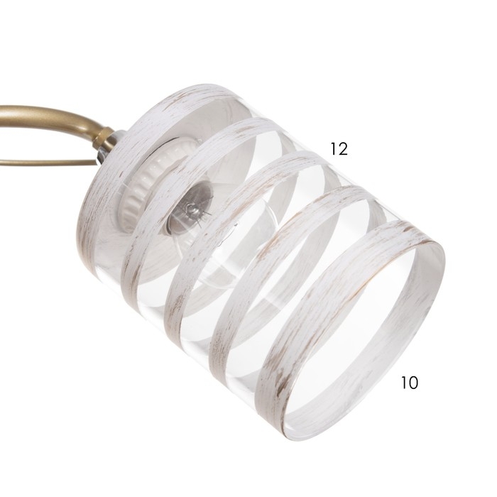 Люстра Люстра "Миа" 3х60Вт Е27 Золото, хром 46х46х28см