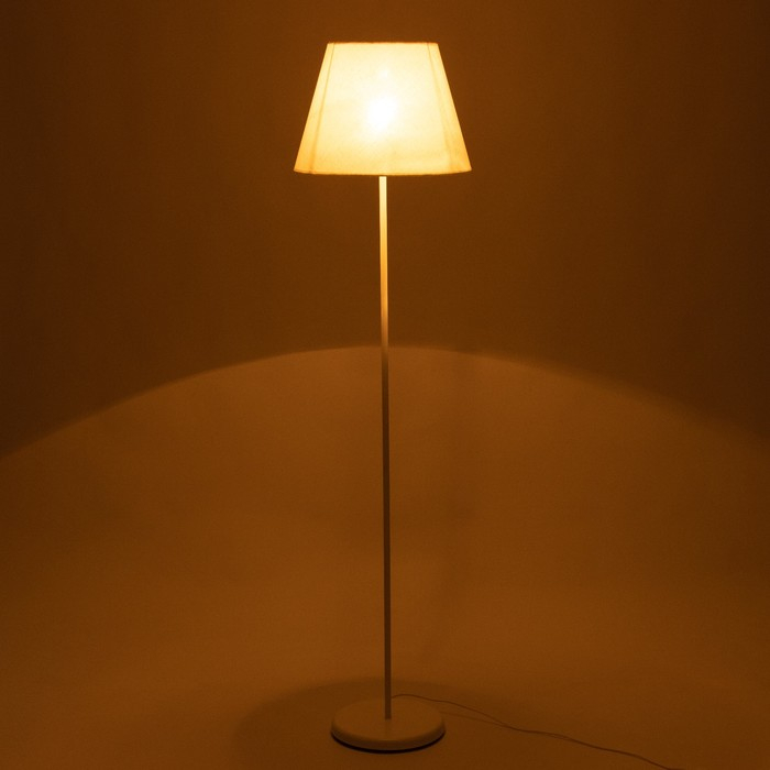 Торшер 0501 1х15Вт Е27 белый