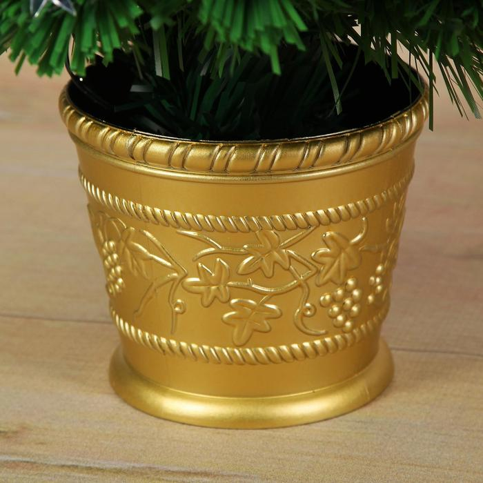 Ёлка фиброоптическая Ёлка фиброоптическая "Звезда" 60 см d нижнего яруса 35 см 55 веток