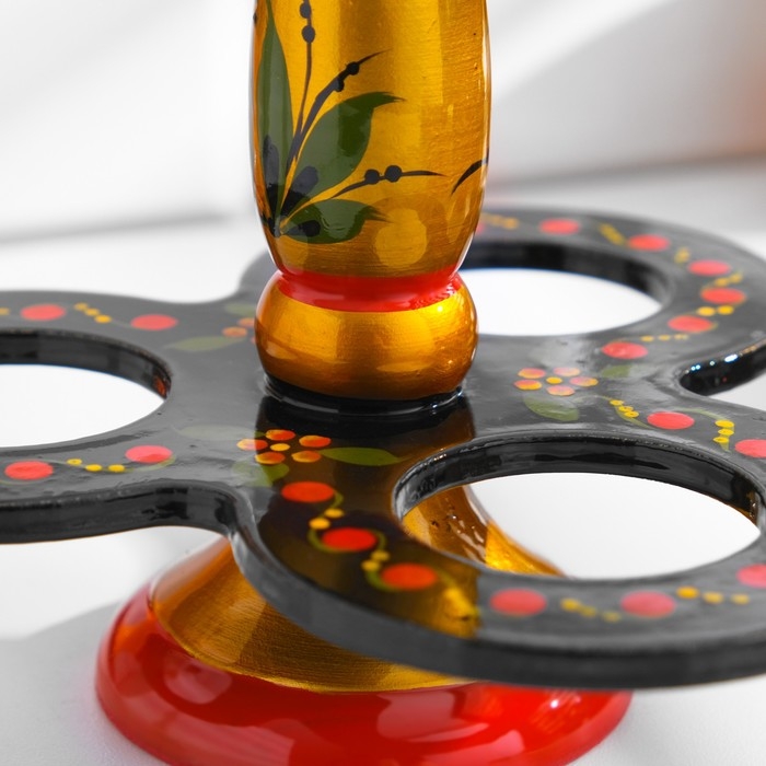 Набор для специй Набор для специй "Тройной" , емкости по 30мл, хохлома