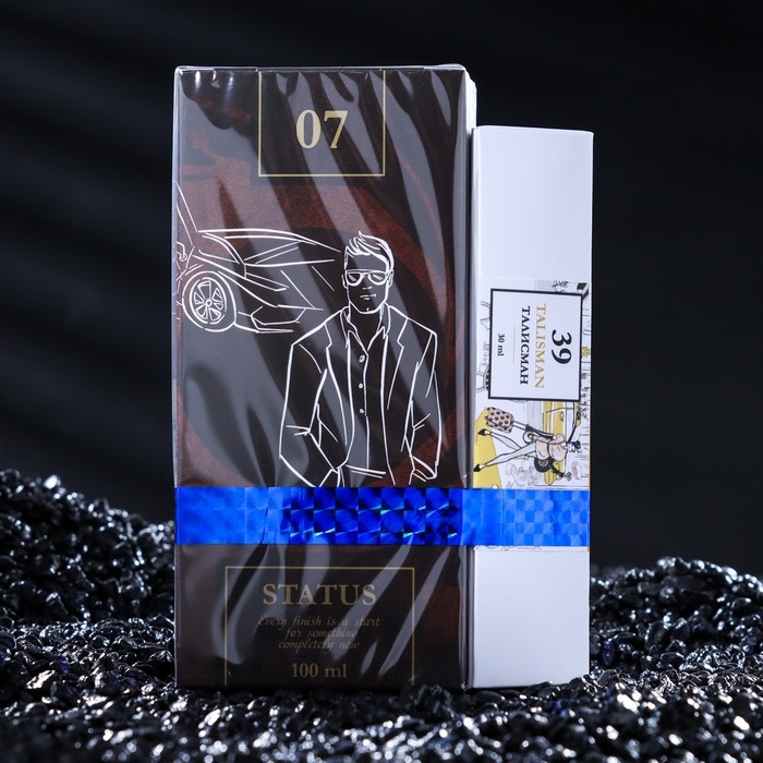 Парфюмерная вода мужская Men`s bomb Парфюмерная вода мужская Men`s bomb "07 STATUS" (по мотивам Creed), 100 мл + подарок