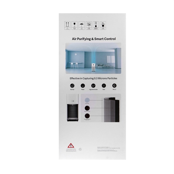 Очиститель воздуха Xiaomi Smart Air Purifier 4 EU, 30 Вт, 400 м3/ч, белый Очиститель воздуха Xiaomi Smart Air Purifier 4 EU, 30 Вт, 400 м3/ч, белый