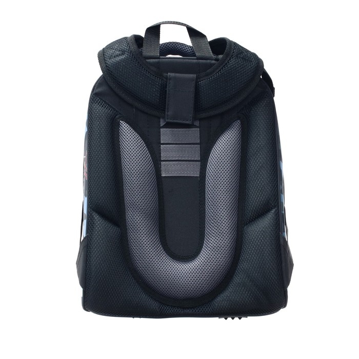 Рюкзак каркасный школьный 38 х 30 х 16 см, эргономичная спинка, Stavia Рюкзак каркасный школьный 38 х 30 х 16 см, эргономичная спинка, Stavia "Милитари", мультиколор/серый