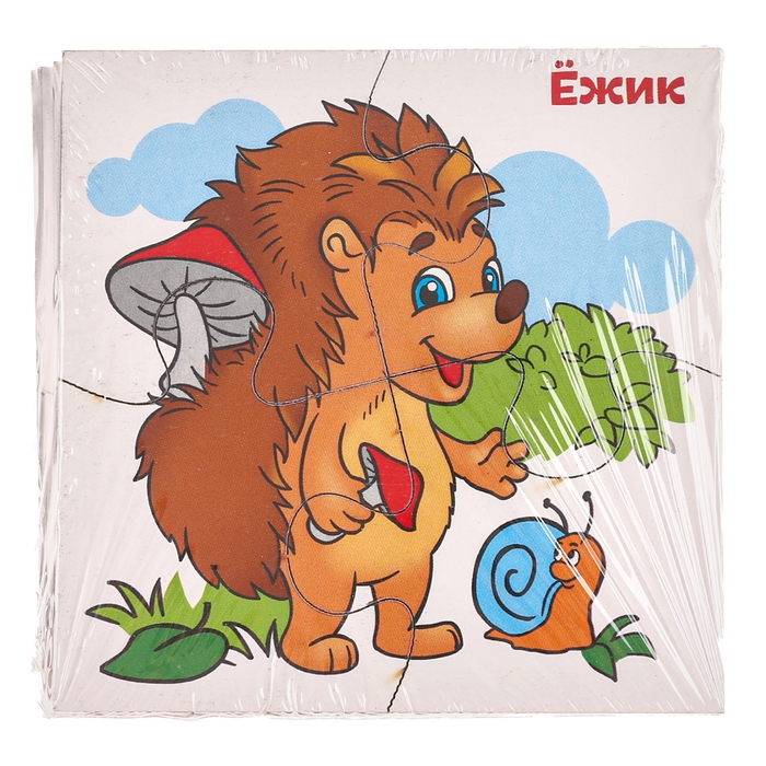 Развивающие пазлы из дерева «Лесные животные» Развивающие пазлы из дерева «Лесные животные»