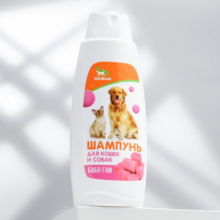 Шампунь  Шампунь "Пижон"  для кошек и собак, с ароматом Bubble Gum, 250 мл