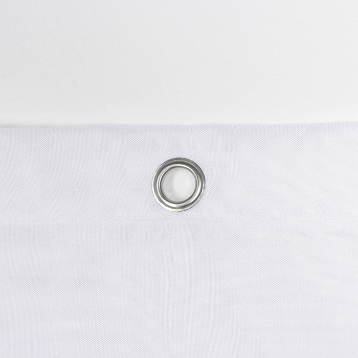 Штора для ванны Доляна «Лев» с люверсами, 180×180 см