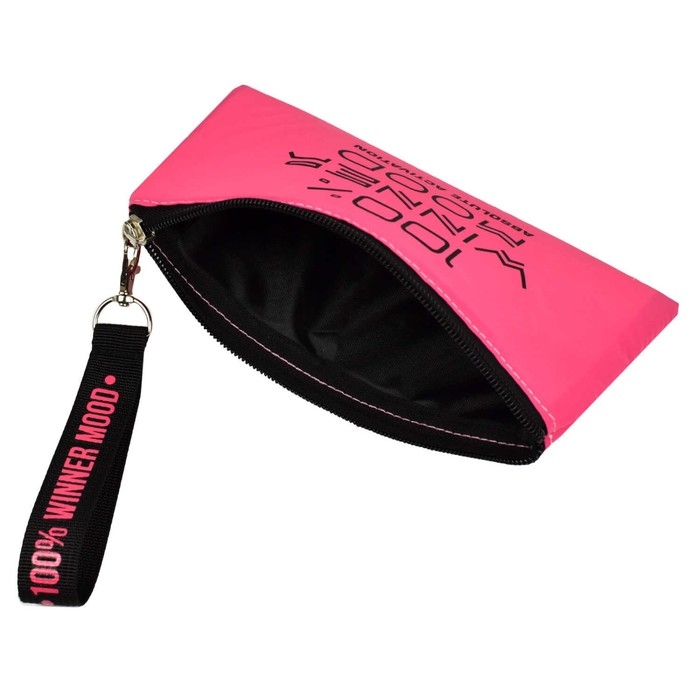 Пенал мягкий, 1 отделение, 100 х 195 мм, плоский, светоотражающий элемент, Феникс Пенал мягкий, 1 отделение, 100 х 195 мм, плоский, светоотражающий элемент, Феникс "Твои правила" розовый 64973