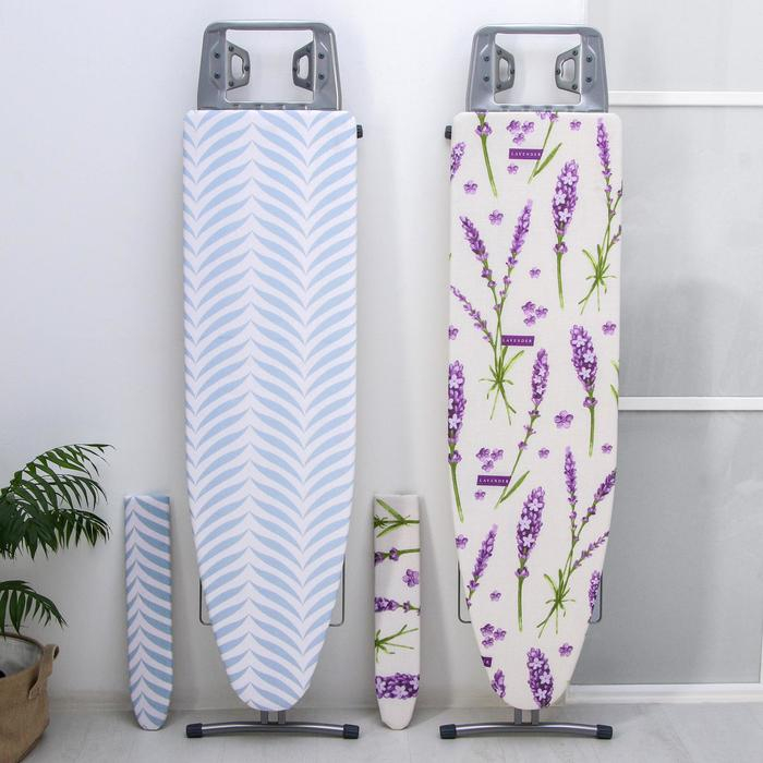 Доска гладильная Nika «Ника 3+», 122×34 см, два положения высоты 70,85 см, рисунок микс Доска гладильная Nika «Ника 3+», 122×34 см, два положения высоты 70,85 см, рисунок микс