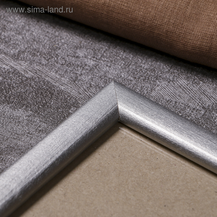 Фоторамка сосна с19 серебро 50х70 см (пластиковый экран) Фоторамка сосна с19 серебро 50х70 см (пластиковый экран)