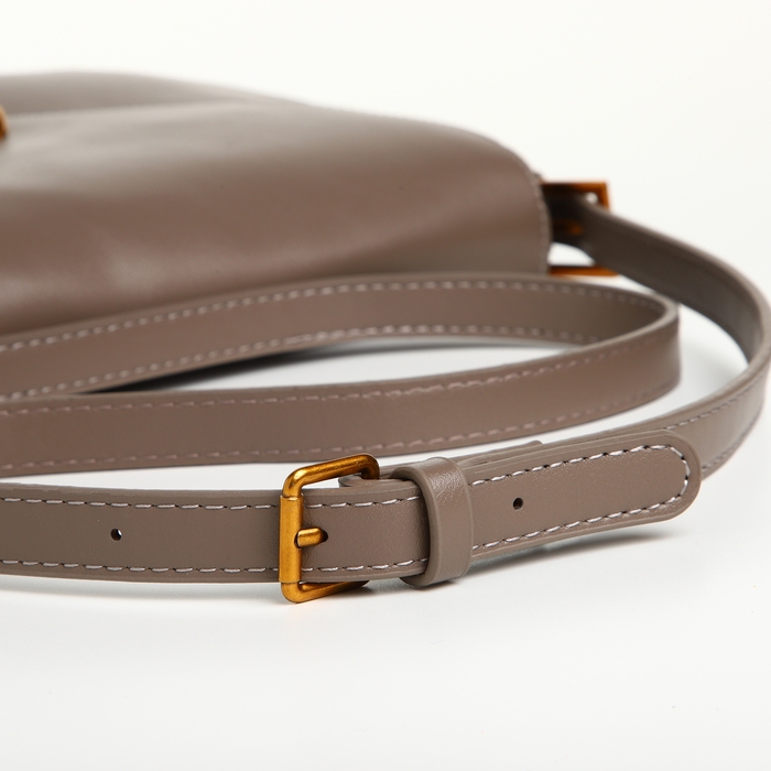 Сумка женская на клапане TEXTURA, средний размер, цвет серый Сумка женская на клапане TEXTURA, средний размер, цвет серый