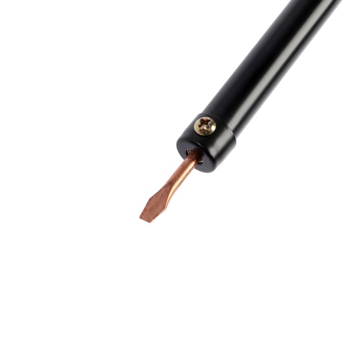 Паяльник ТУНДРА, ЭПСН, деревянная рукоятка, клиновидное жало d=3.5 мм, 25 Вт, 220 В Паяльник ТУНДРА, ЭПСН, деревянная рукоятка, клиновидное жало d=3.5 мм, 25 Вт, 220 В