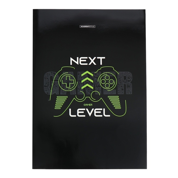 Тетрадь 48 листов в клетку Тетрадь 48 листов в клетку "Геймер", обложка мелованный картон, УФ-лак, блок 60 г/м2, 3 вида МИКС