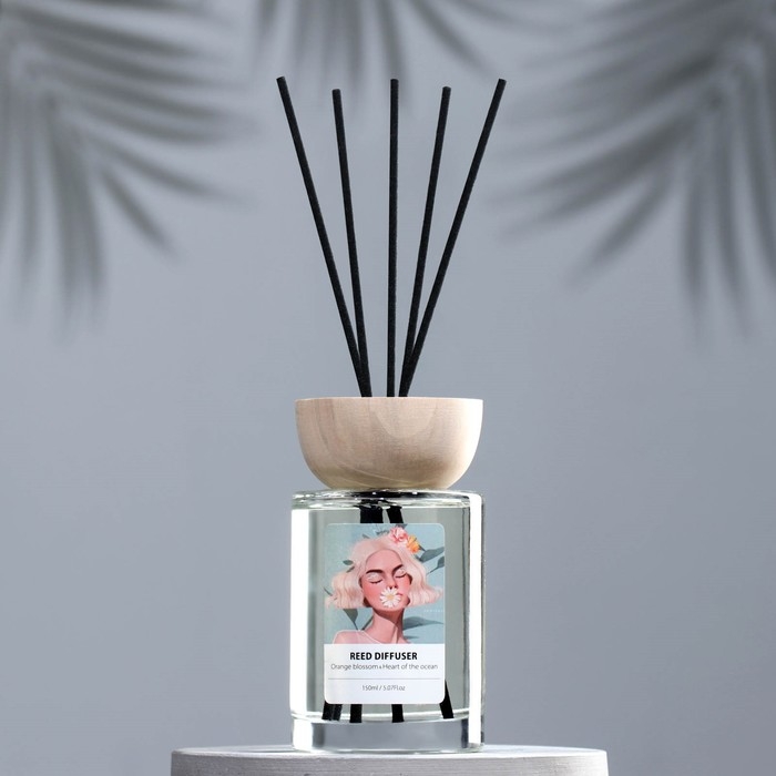 Диффузор ароматический Диффузор ароматический "Orange blossom and ocean", цветок апельсина и океан, 150 мл