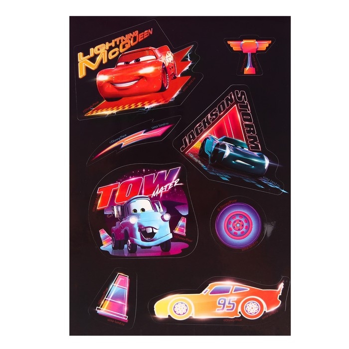 Набор для творчества, 150 предметов, Тачки Набор для творчества, 150 предметов, Тачки