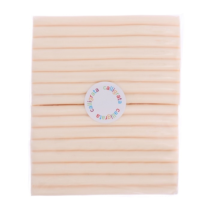 Полимерная глина 500 г Calligrata, светлый бежевый Полимерная глина 500 г Calligrata, светлый бежевый