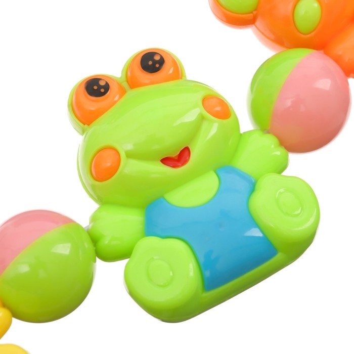 Растяжка на коляску/кроватку «Лягушата», 4 игрушки, цвет МИКС, Крошка Я Растяжка на коляску/кроватку «Лягушата», 4 игрушки, цвет МИКС, Крошка Я