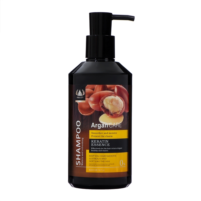 Шампунь для волос гладкость и увлажнение  Шампунь для волос гладкость и увлажнение "Аргана", 800 мл