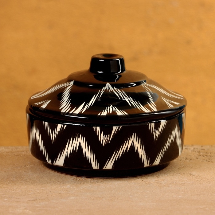 Сахарница Риштанская Керамика Сахарница Риштанская Керамика "Атлас", 250 мл