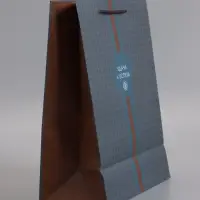 Пакет подарочный "Статусный акцент" ламинированный 26 х 12 х 32 см