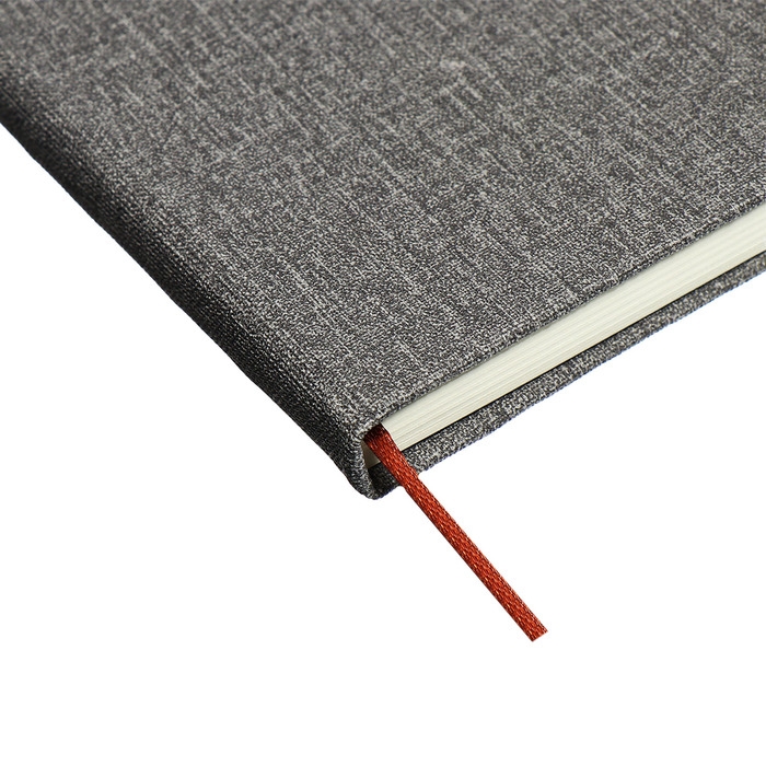 Ежедневник недатированный A5, 96л, лин, держатель для телефона/планшета/ручки, Серый Ежедневник недатированный A5, 96л, лин, держатель для телефона/планшета/ручки, Серый