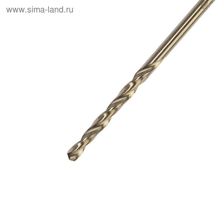 Сверло по металлу ТУНДРА, HSS-Co (5% кобальта), цилиндрический хвост., 3.2 х 65 мм, 2 шт. Сверло по металлу ТУНДРА, HSS-Co (5% кобальта), цилиндрический хвост., 3.2 х 65 мм, 2 шт.