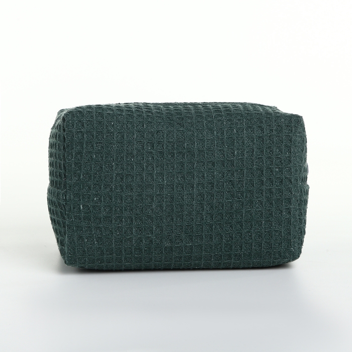 Косметичка на молнии TEXTURA, цвет зелёный Косметичка на молнии TEXTURA, цвет зелёный