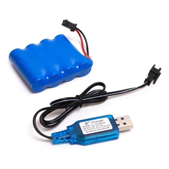 Танк радиоуправляемый Stunt, 4WD полный привод, стреляет ракетами, цвет чёрно-синий Танк радиоуправляемый Stunt, 4WD полный привод, стреляет ракетами, цвет чёрно-синий