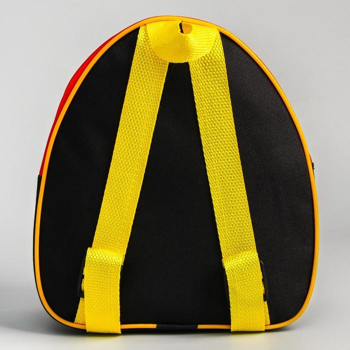 Рюкзак детский, 23х21х10 см, Тачки